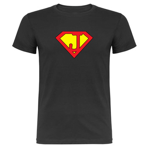  Superman Camiseta negra con cuello en V para hombre (Medium),  Negro - : Ropa, Zapatos y Joyería