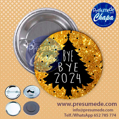 Chapas para navidad árbol 2024