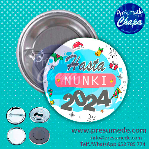 Chapas para navidad hasta nunki 2024